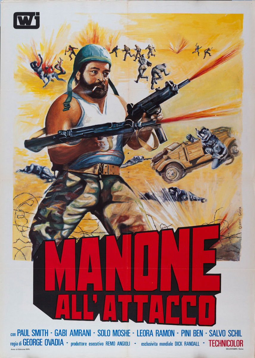 Manone all'attacco - Manifesto 1