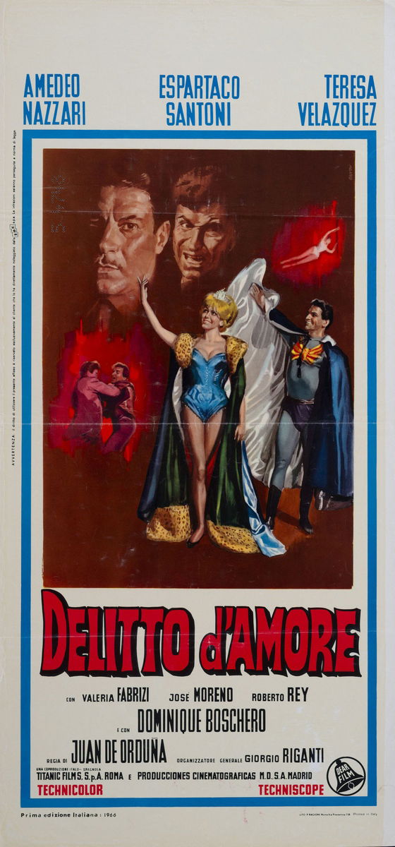 Delitto d'amore - Locandina 1