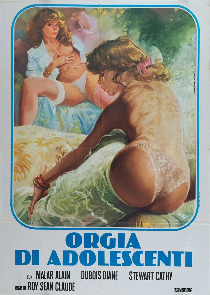 Orgia di adolescenti - Manifesto 1