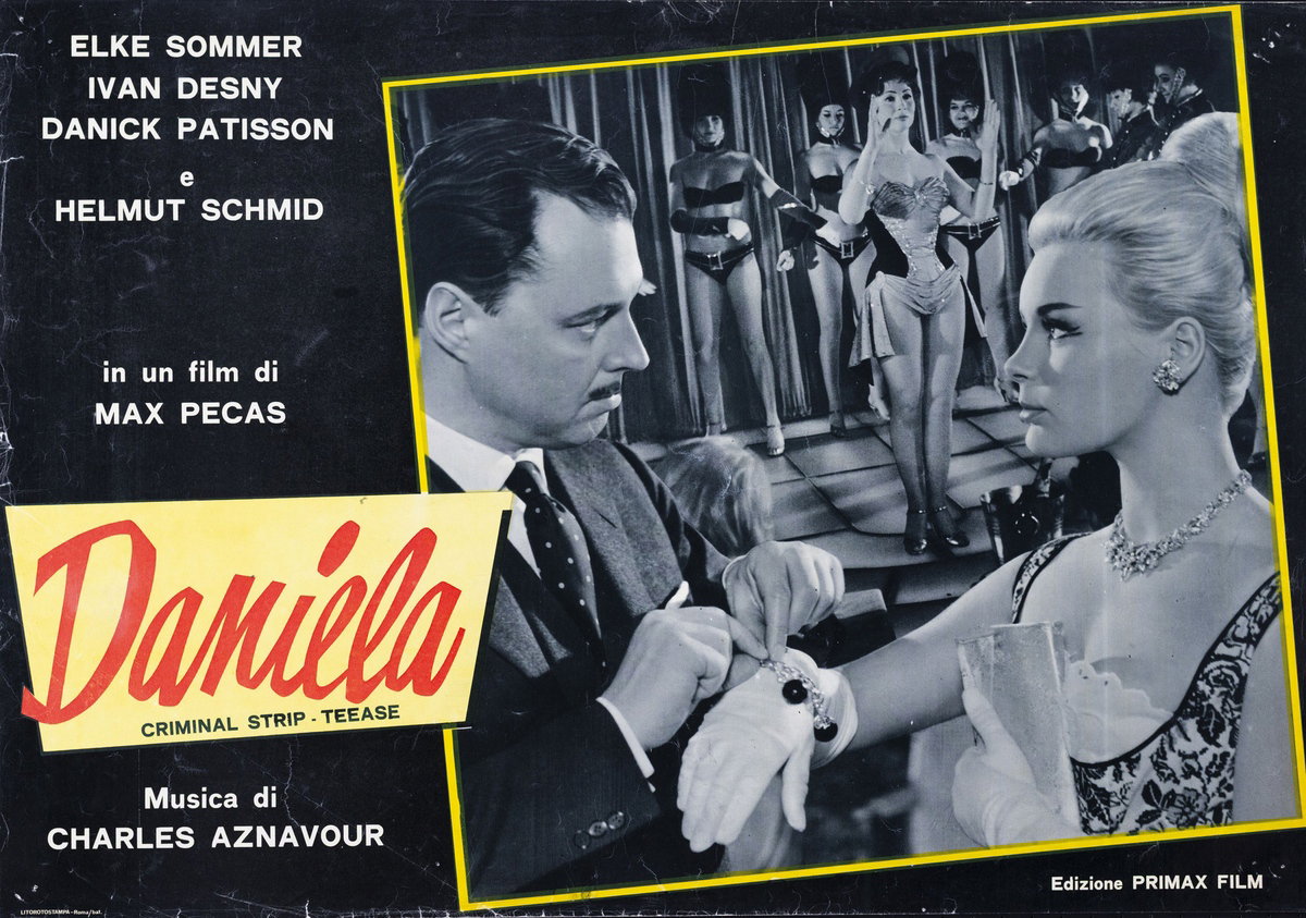 Fotobusta 2 per il film Capricci borghesi (1961), dipinto da Studio Bat