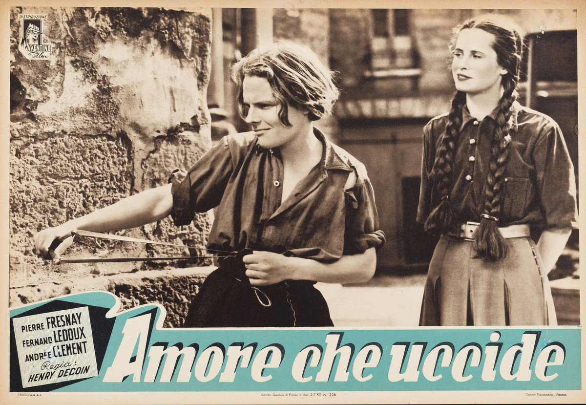Fotobusta 3 per il film La figlia del diavolo (1946)