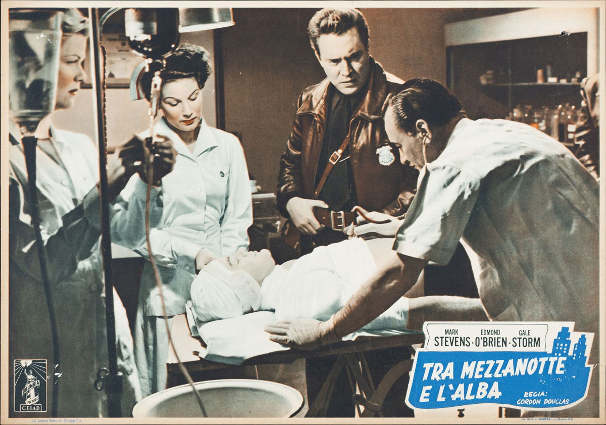 Tra mezzanotte e l'alba - Fotobusta 1