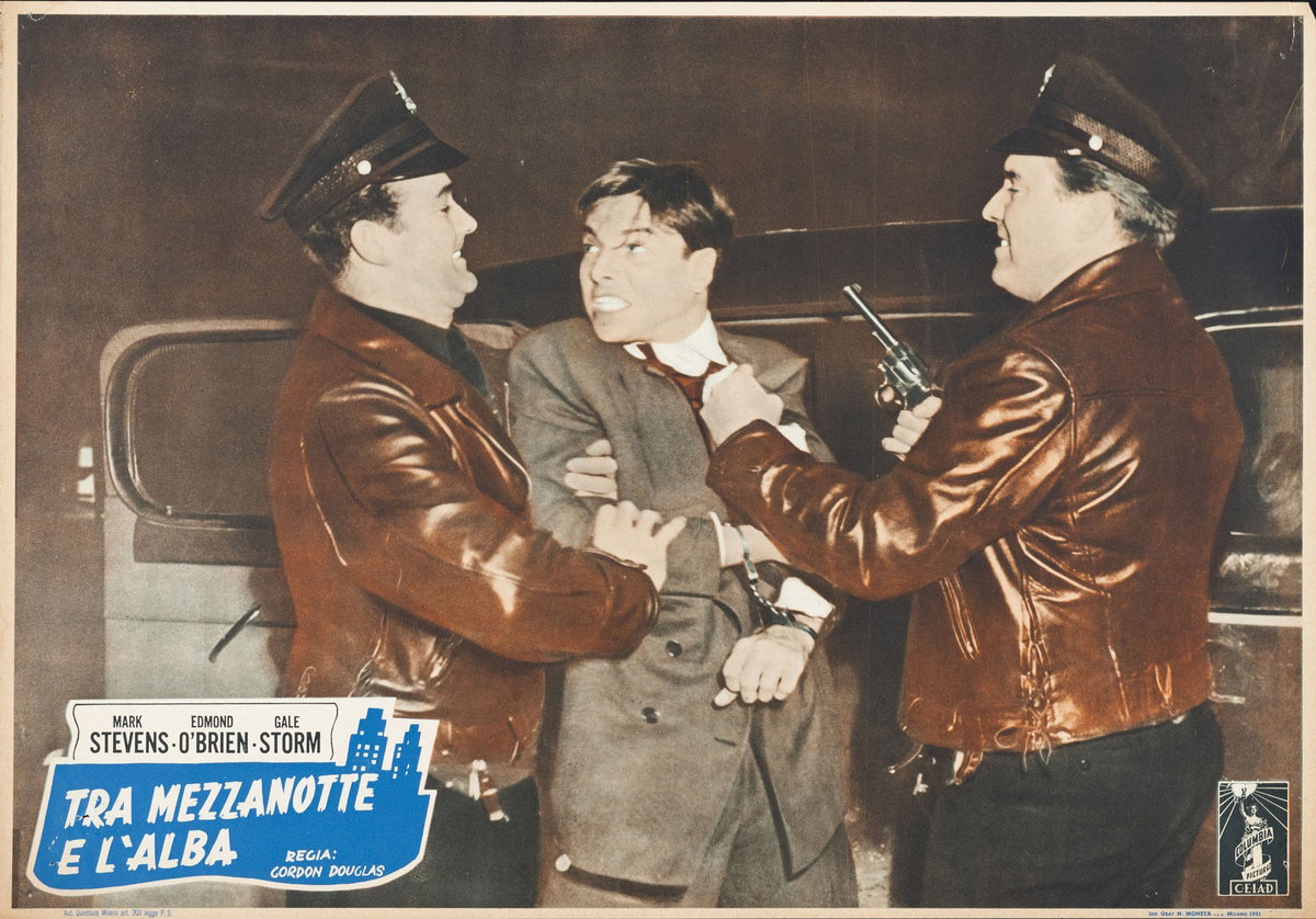 Lobby Card 2 for the film Between Midnight and Dawn (1950)