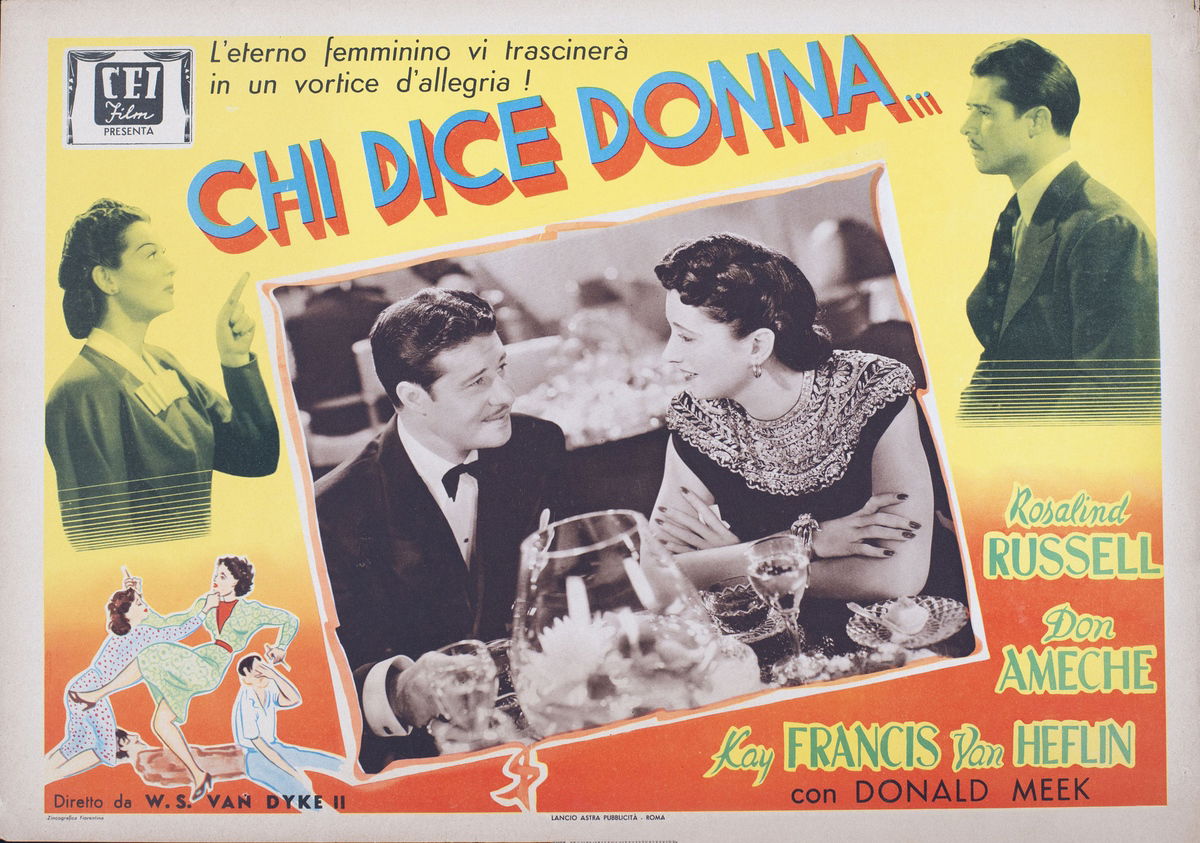 Chi dice donna... - Fotobusta 1