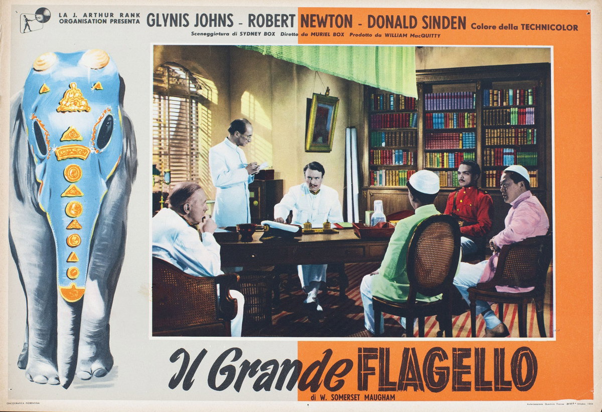 Lobby Card 4 for the film The Beachcomber (1954)