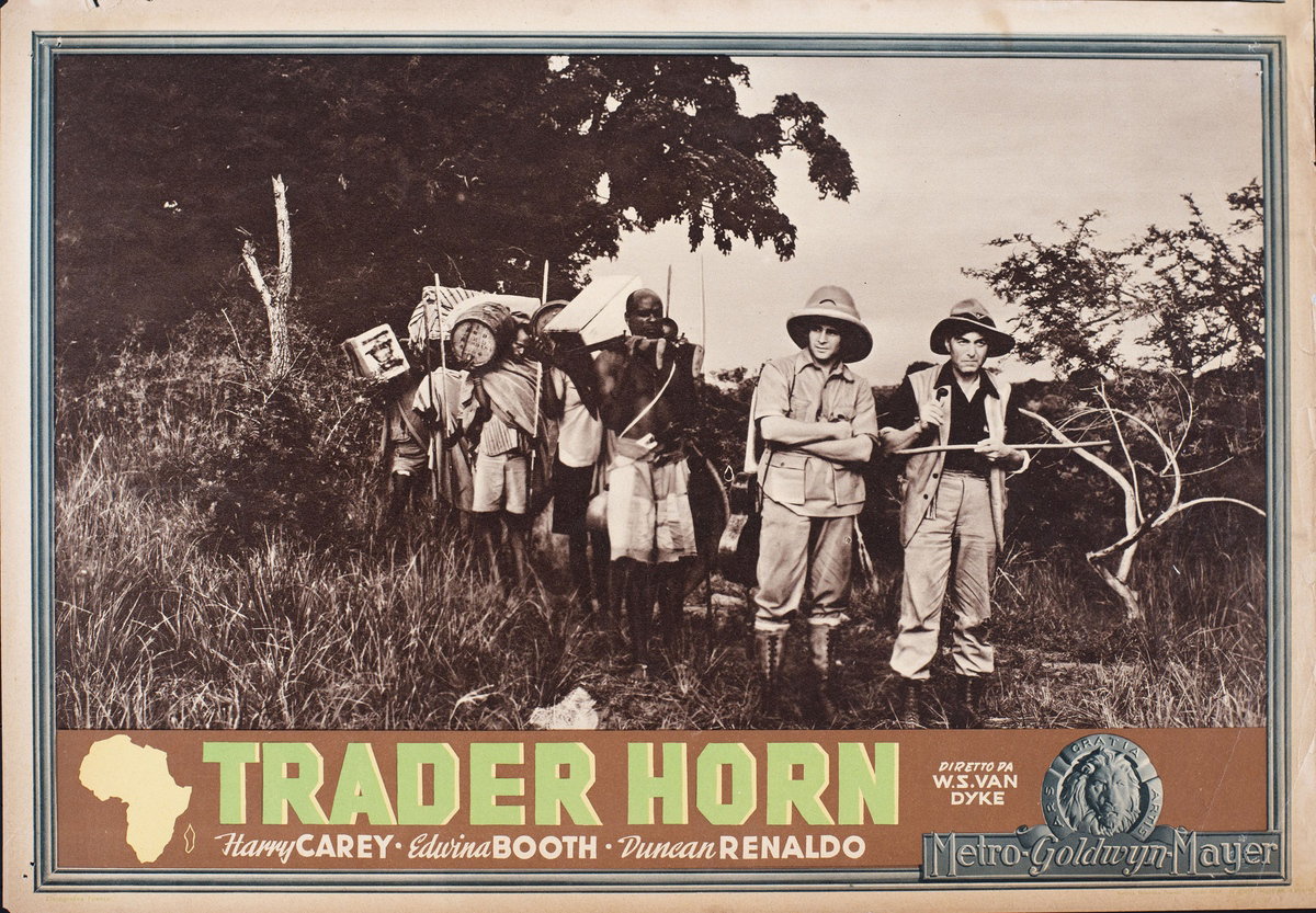 Fotobusta 3 per il film Trader Horn (1931)