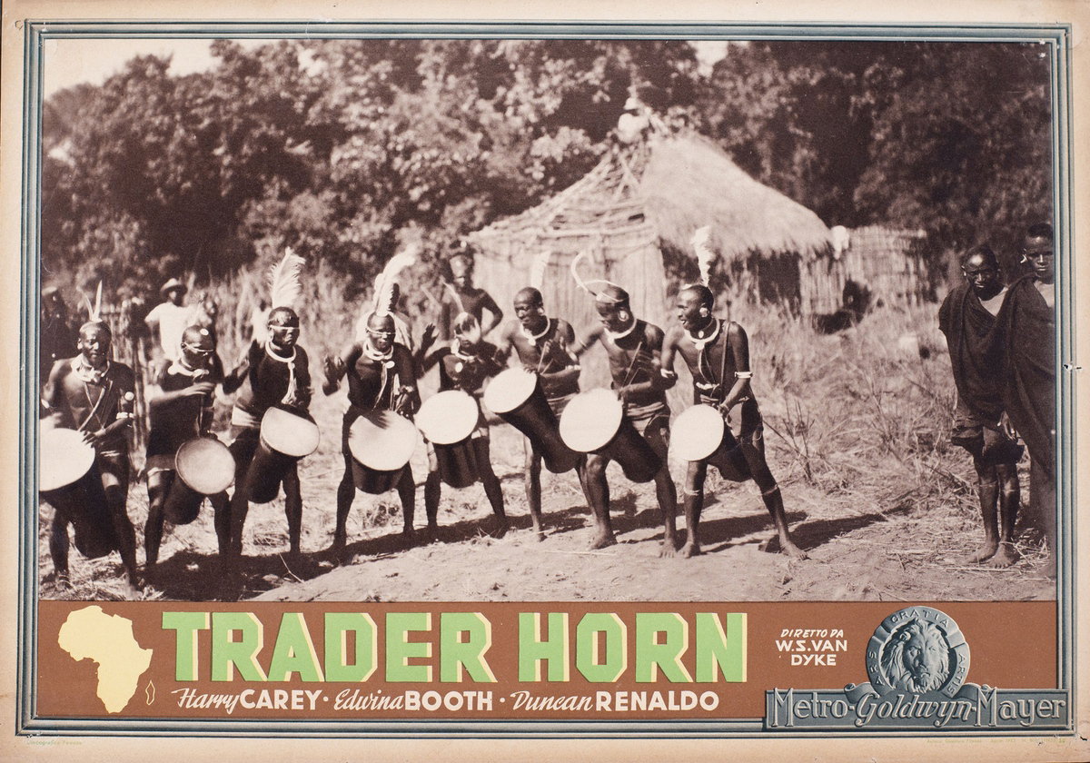 Fotobusta 2 per il film Trader Horn (1931)