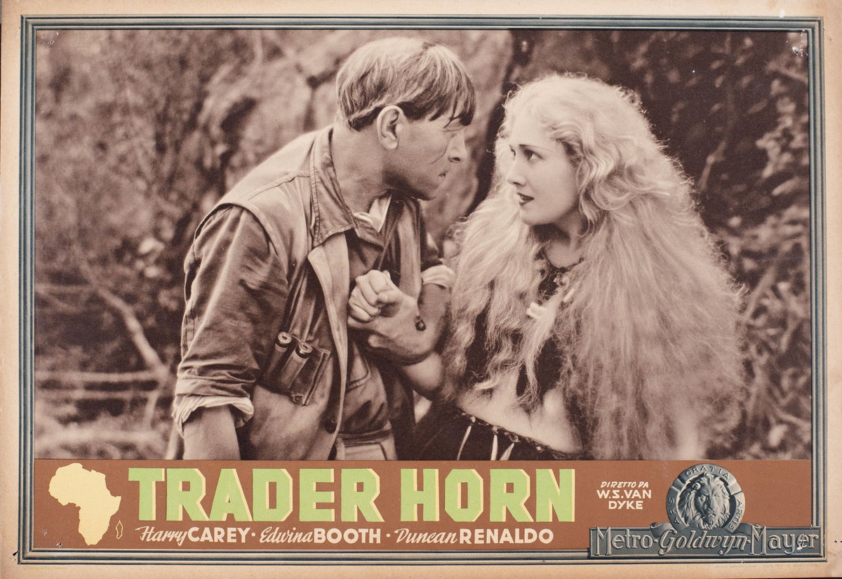 Fotobusta 4 per il film Trader Horn (1931)