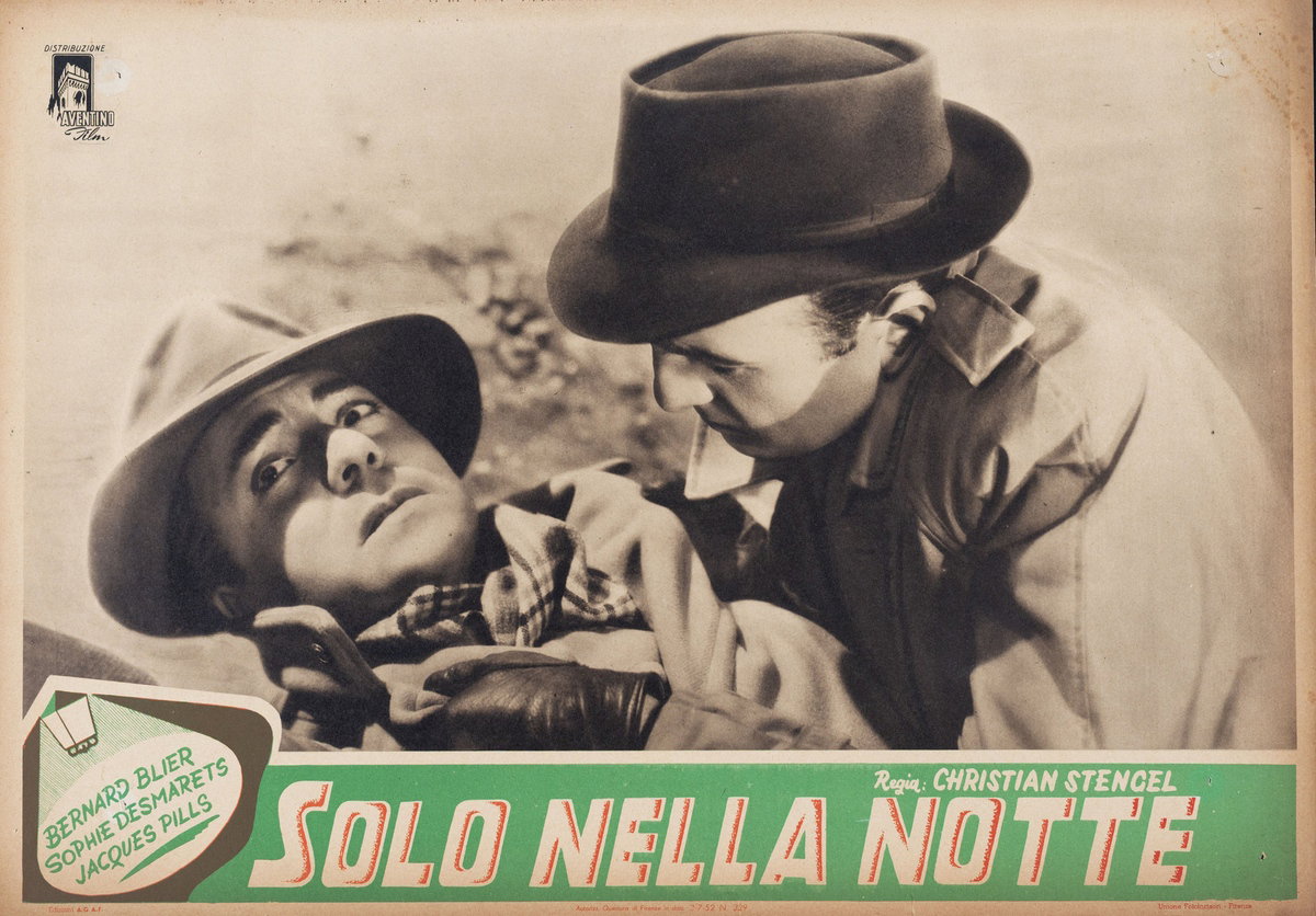 Lobby Card 3 for the film Alone in the Night (1945)