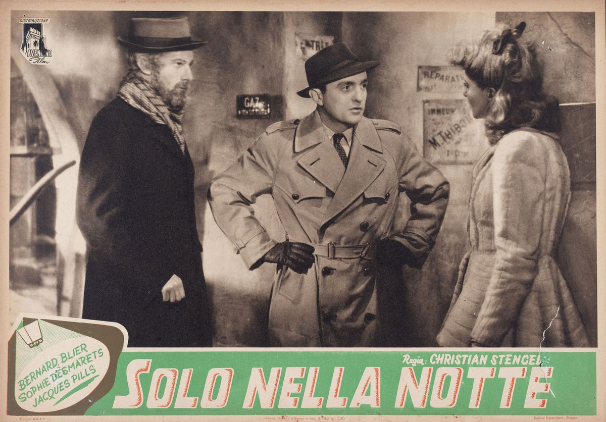 Alone in the Night - Fotobusta 1