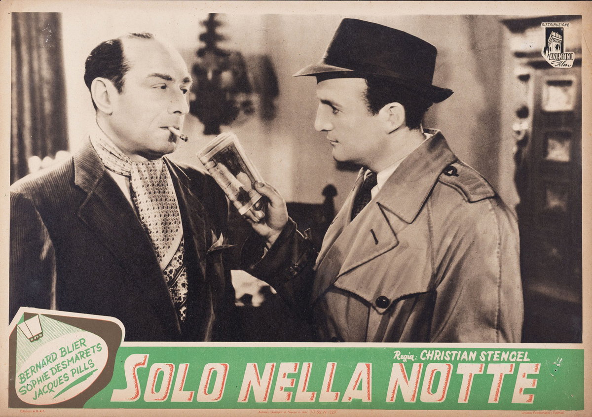 Lobby Card 2 for the film Alone in the Night (1945)