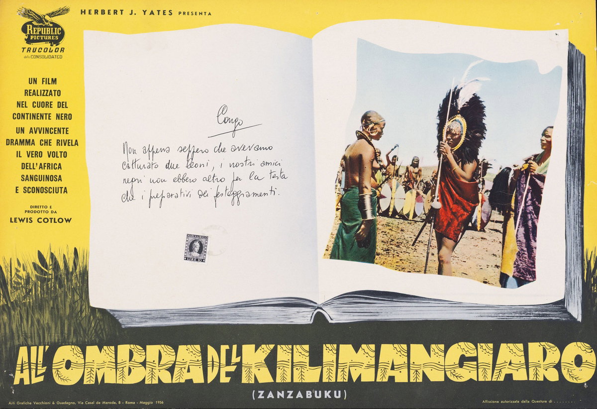 Lobby Card 2 for the film Zanzabuku (1956)