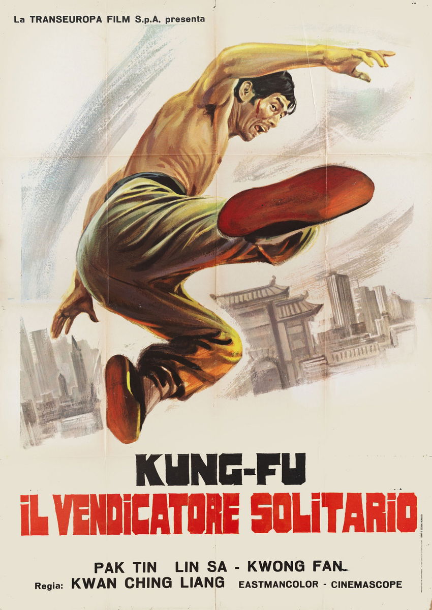 Kung-fu, il vendicatore solitario - Manifesto 1