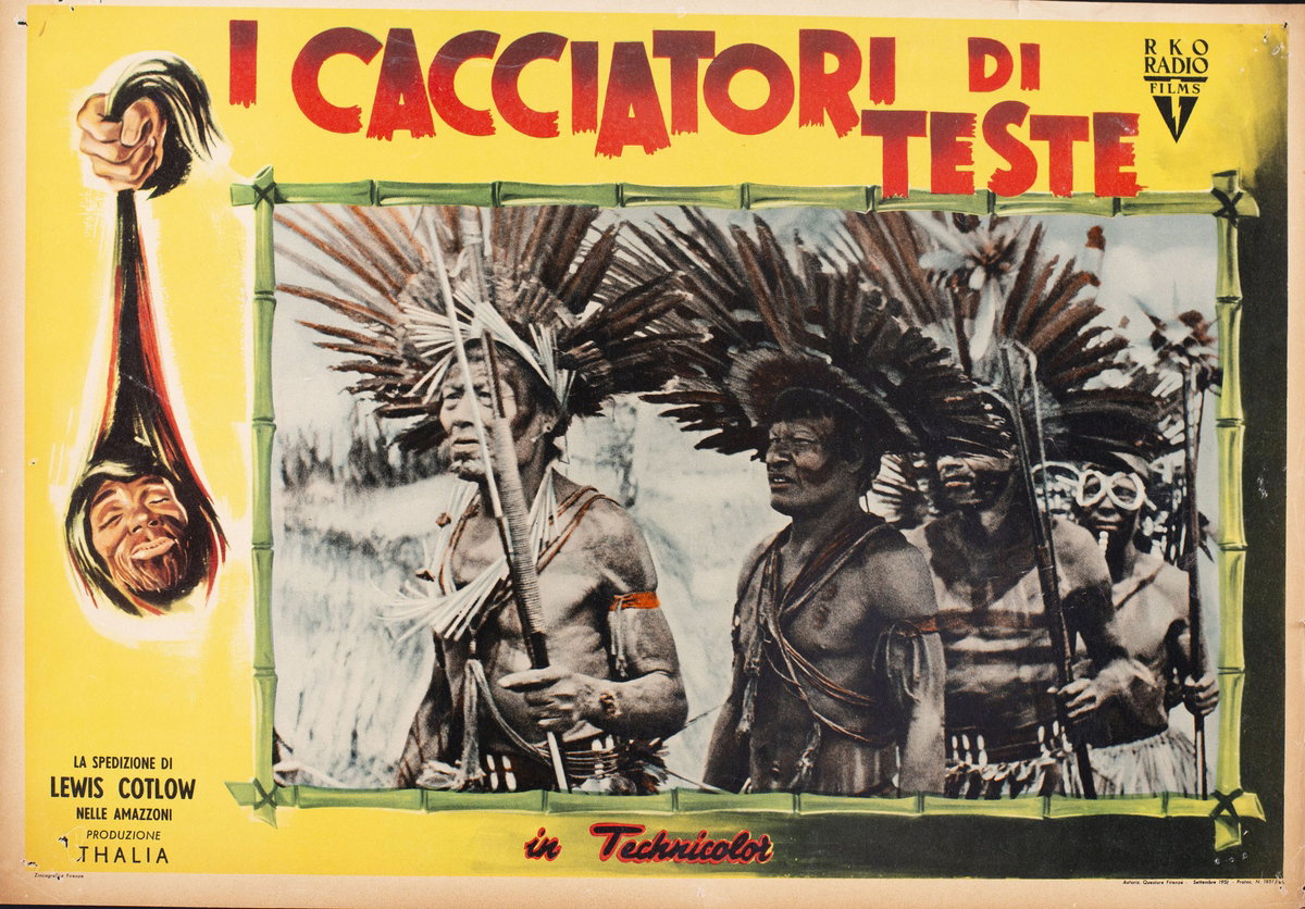 Lobby Card 4 for the film Cacciatori di teste dell'Amazzonia (1951)