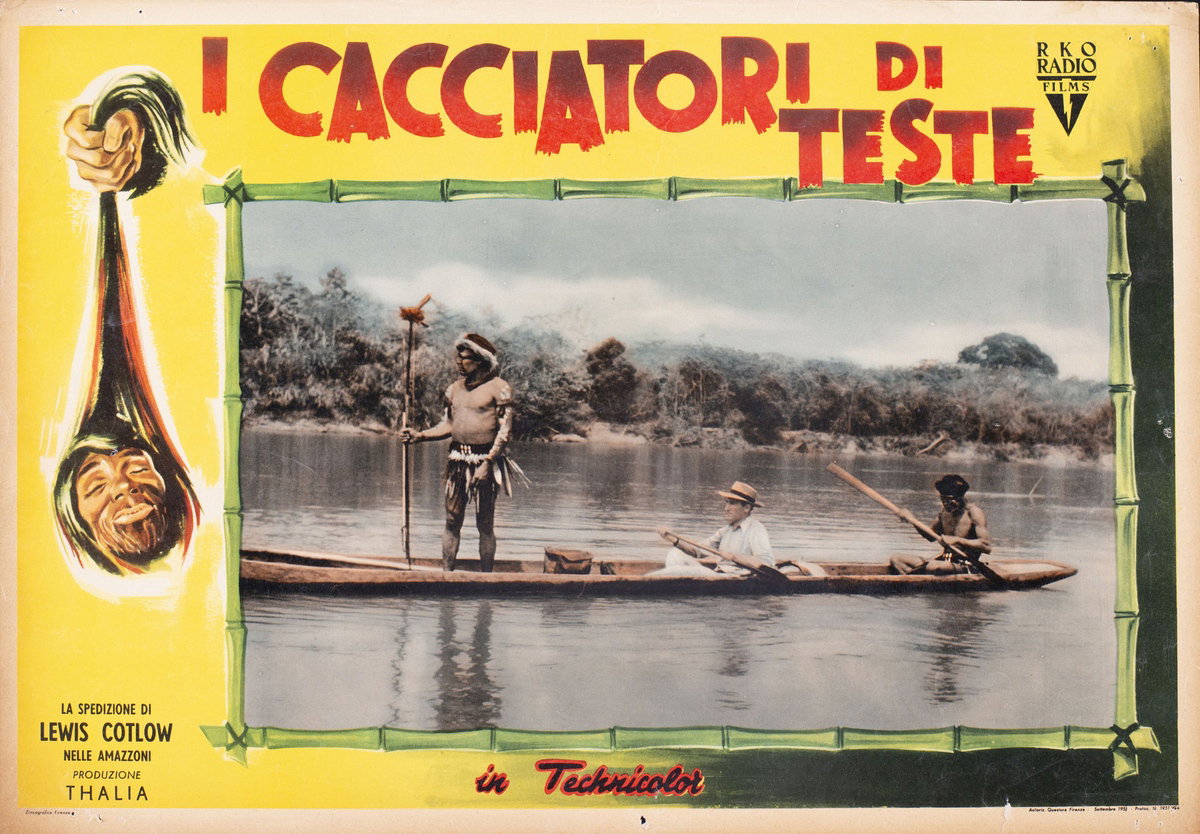 Lobby Card 2 for the film Cacciatori di teste dell'Amazzonia (1951)