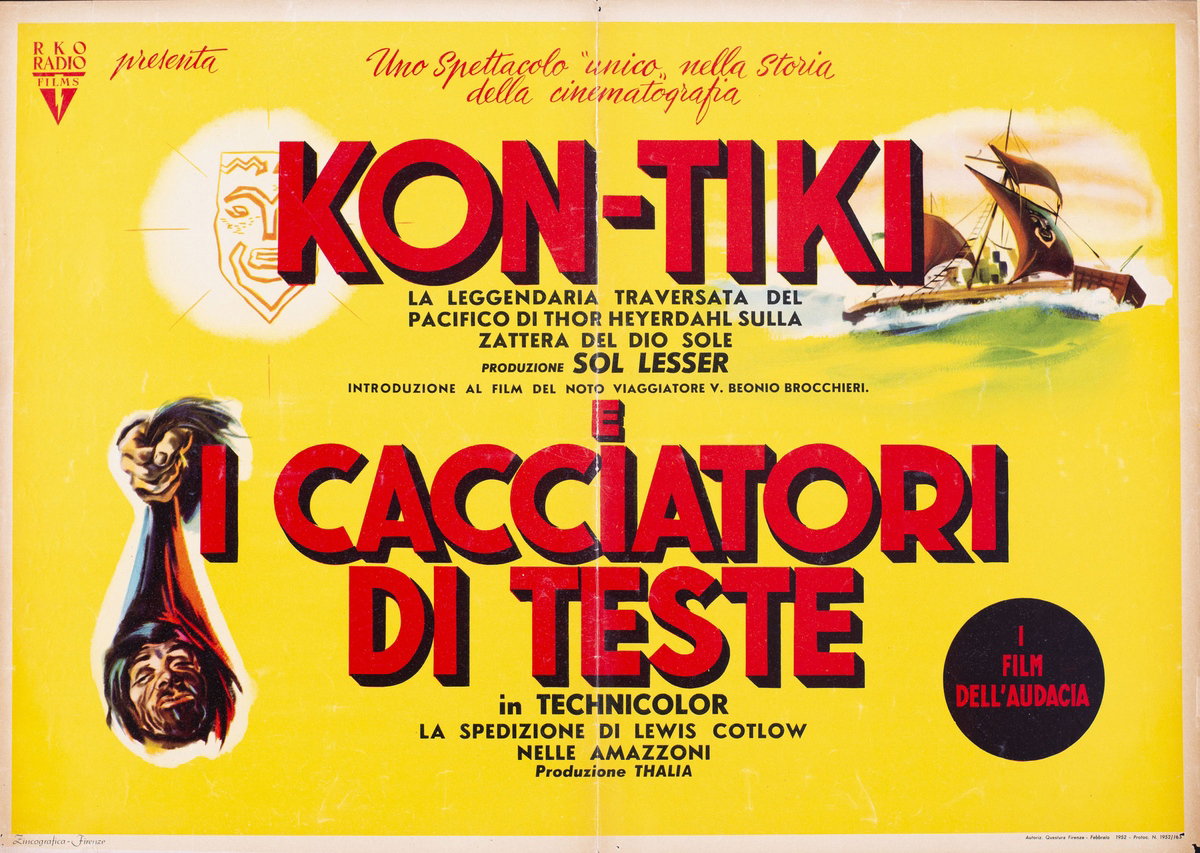 Lobby Card 3 for the film Cacciatori di teste dell'Amazzonia (1951)