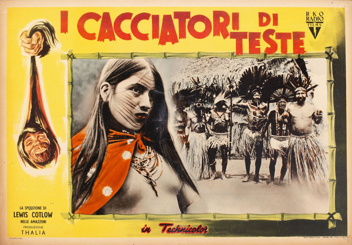 Cacciatori di teste dell'Amazzonia - Fotobusta 1