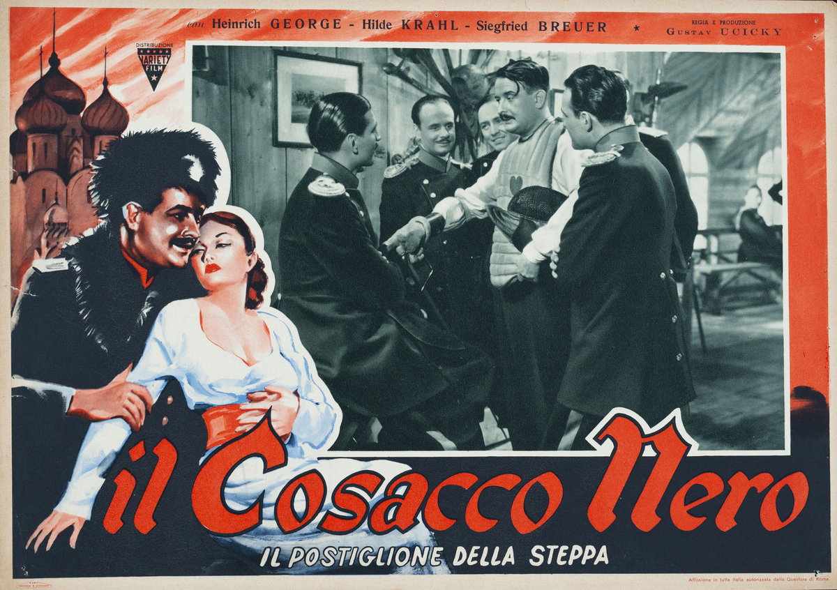 Fotobusta 3 per il film Il postiglione della steppa (1940)