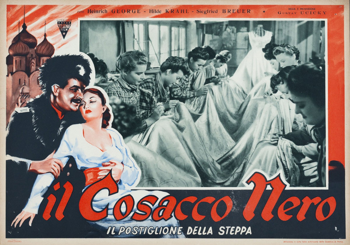Fotobusta 4 per il film Il postiglione della steppa (1940)