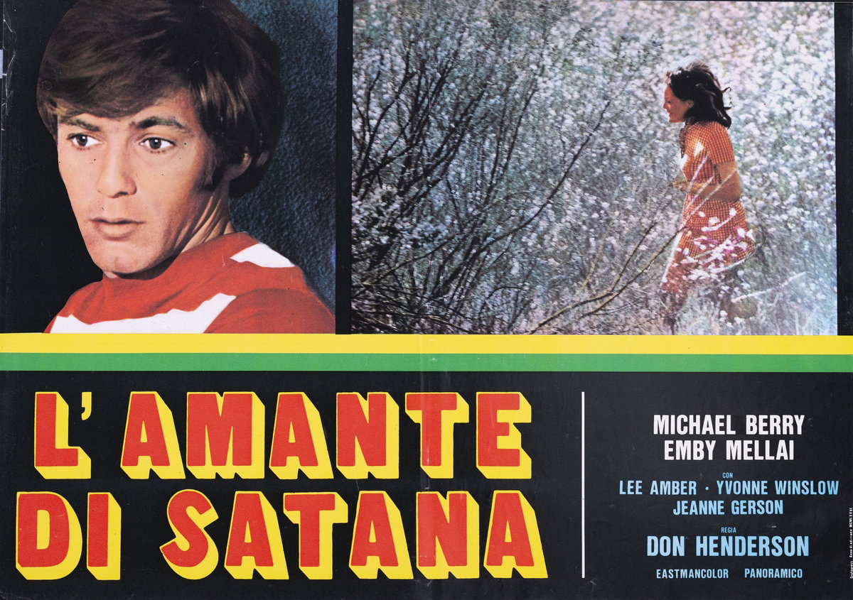 Lobby Card 2 for the film The Touch of Satan (1971)