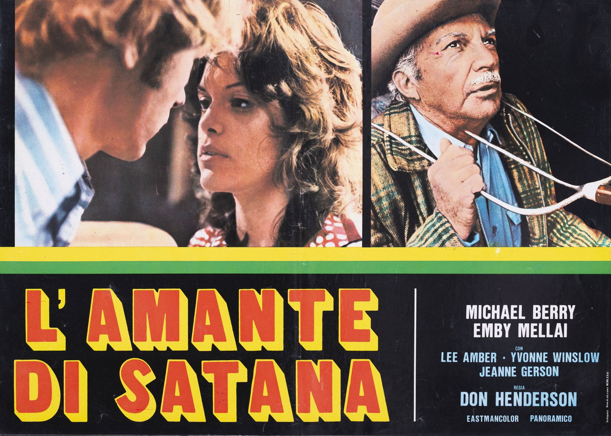 Lobby Card 3 for the film The Touch of Satan (1971)