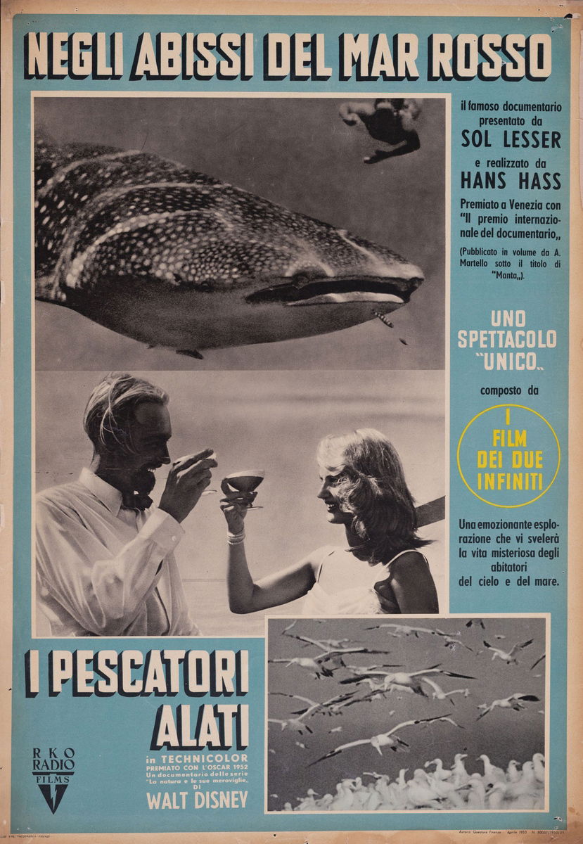 Negli abissi del Mar Rosso - Fotobusta 1