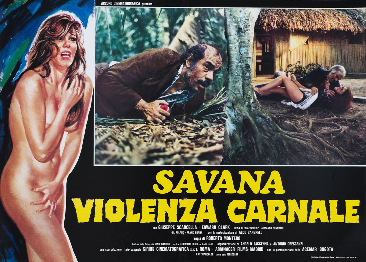 Fotobusta 2 per il film Savana: Violenza carnale (1979)