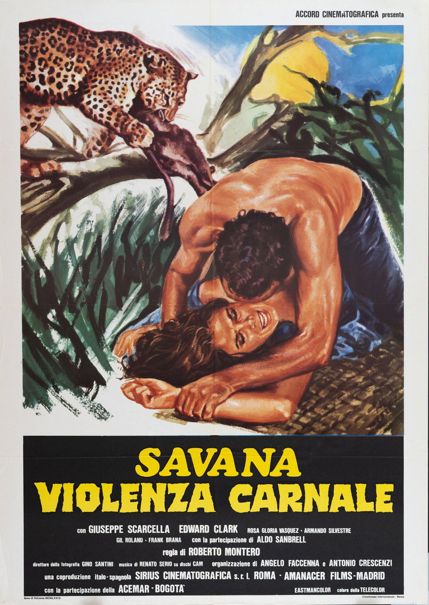 Savana: Violenza carnale - Manifesto 1