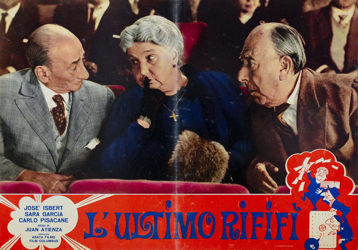 Fotobusta 4 per il film L'ultimo rififì (1964)
