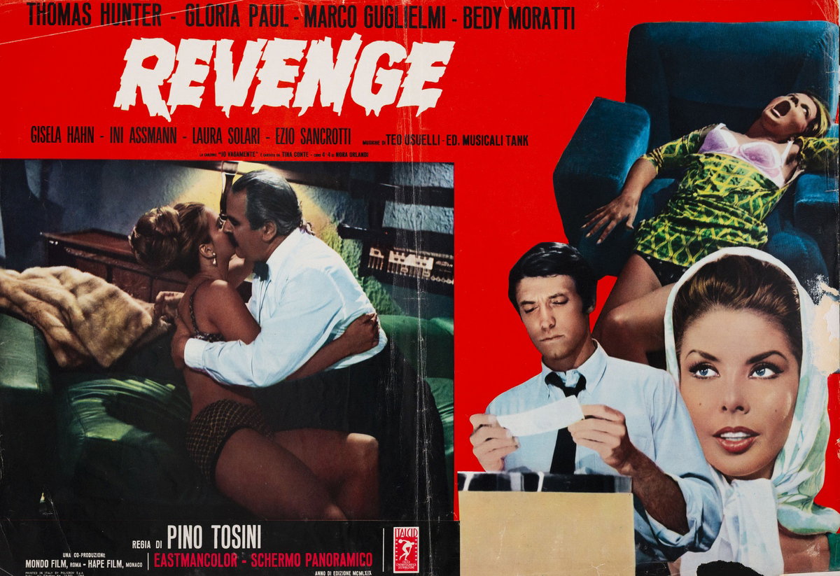 Lobby Card 3 for the film Revenge (1968)