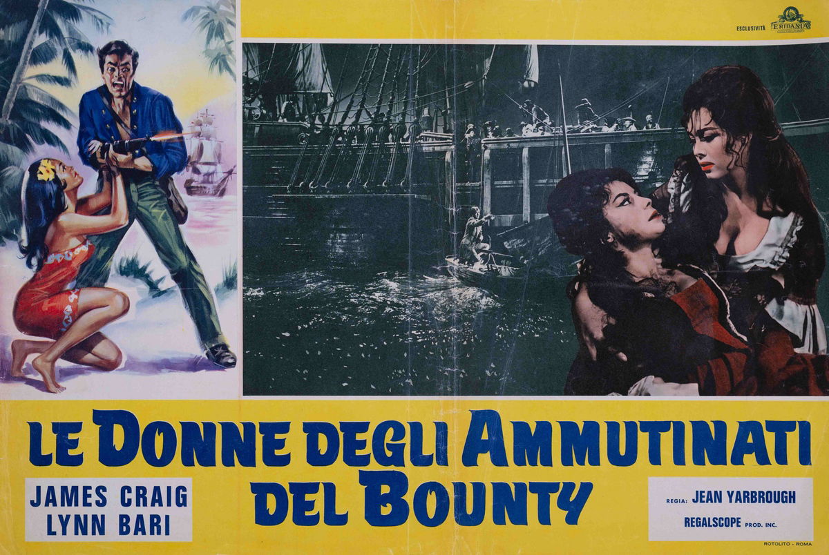 Le donne degli ammutinati del Bounty - Fotobusta 1