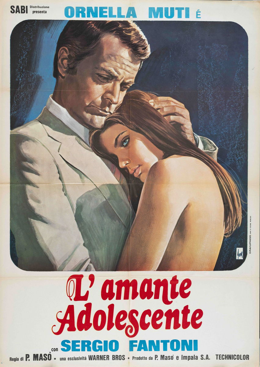 L'amante adolescente - Manifesto 1