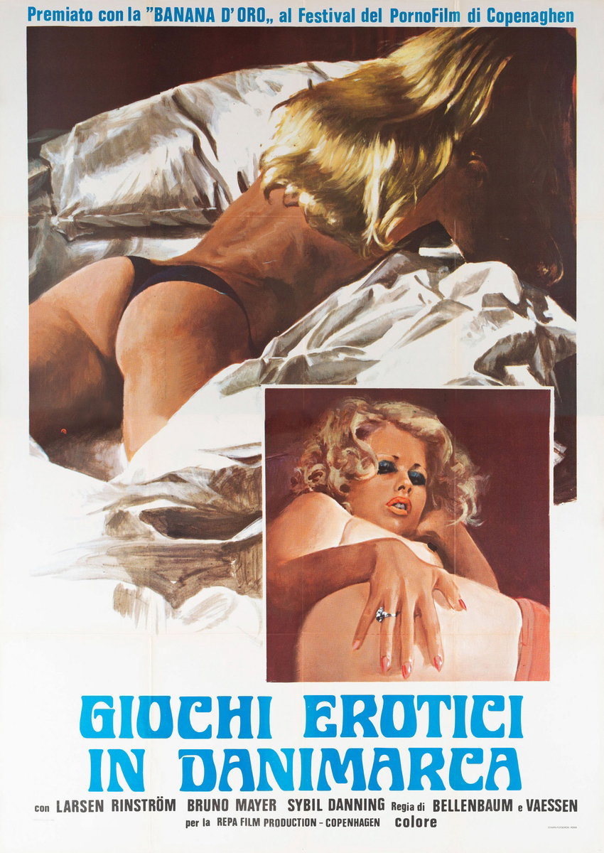 Poster 2 for the film Love Games People Play in Denmark (1971)