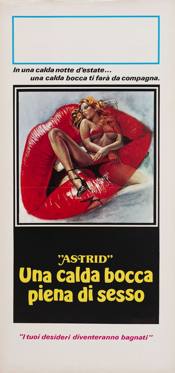 Astrid - Una calda bocca piena di sesso - Lobby Card 1