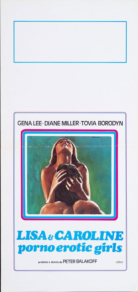 Lisa & Caroline porno erotic girls - Lobby Card 1