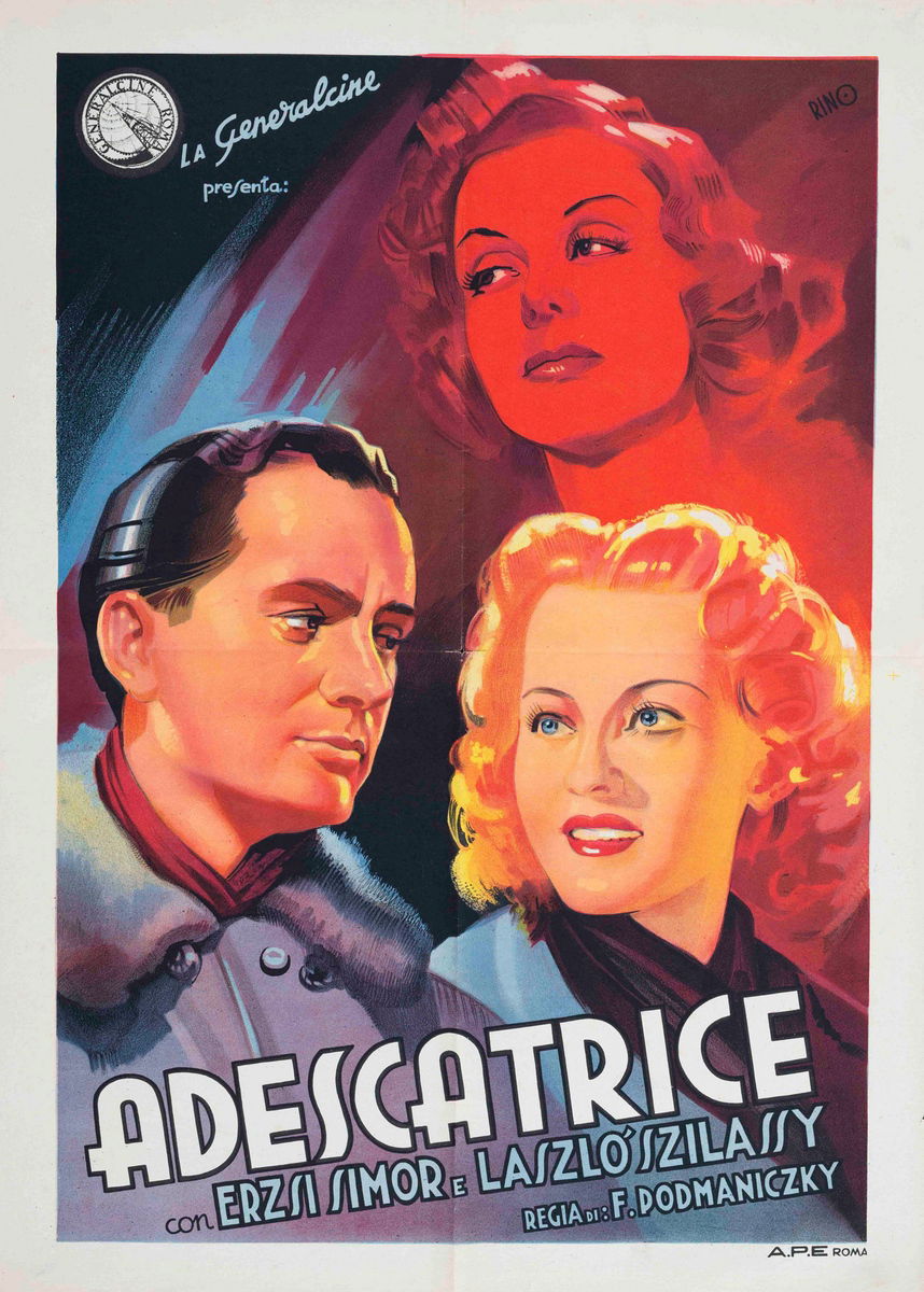 L'adescatrice - Manifesto 1