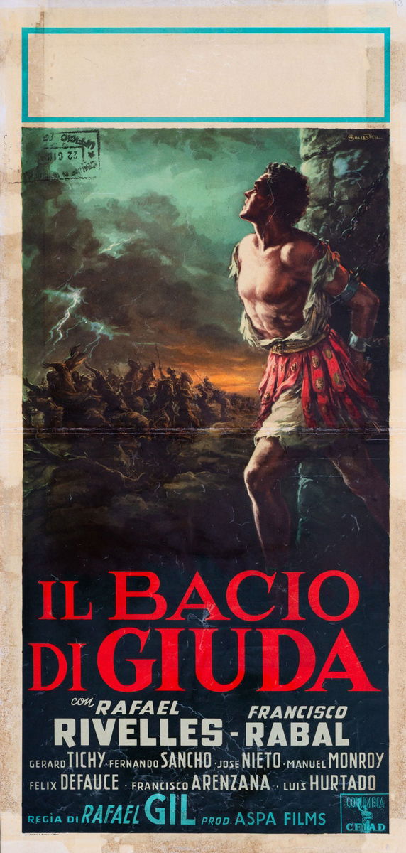 Il bacio di Giuda - Locandina 1