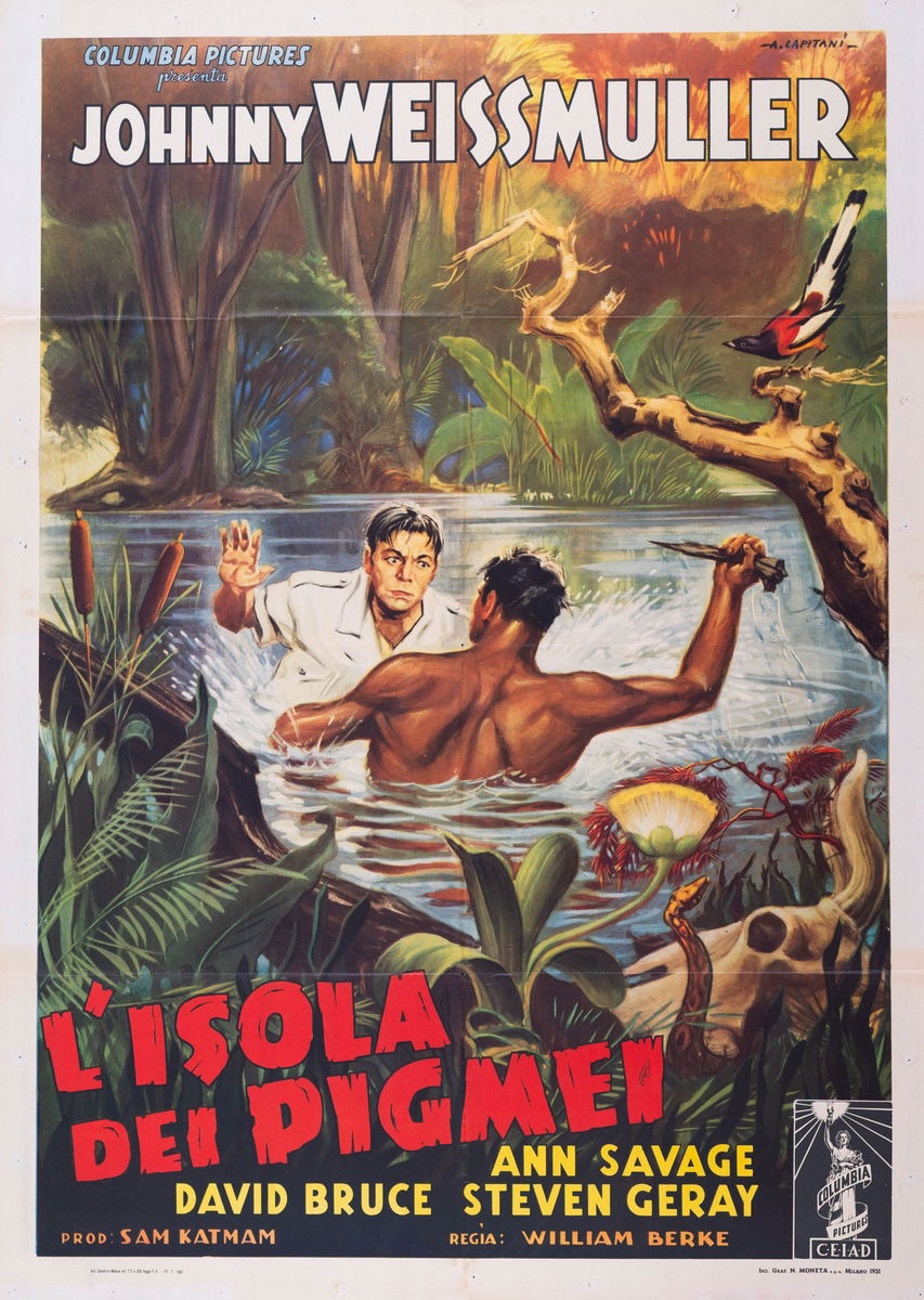 L'isola dei pigmei - Manifesto 1