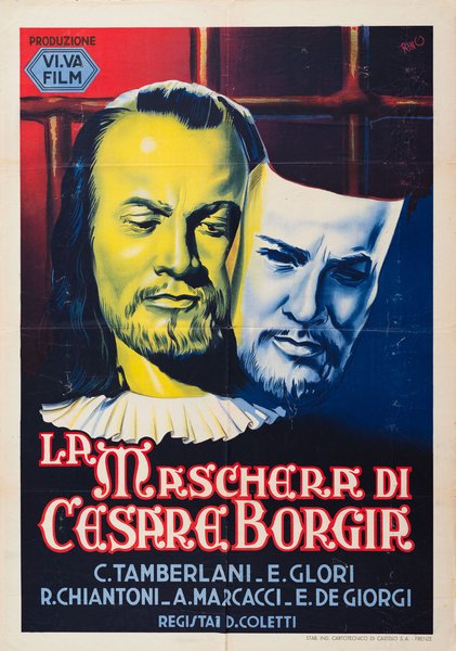 La maschera di Cesare Borgia