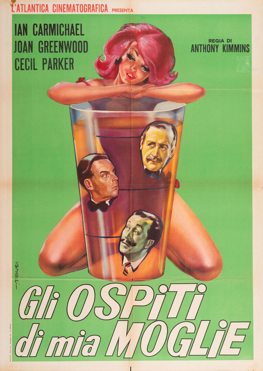 Gli ospiti di mia moglie - Manifesto 1