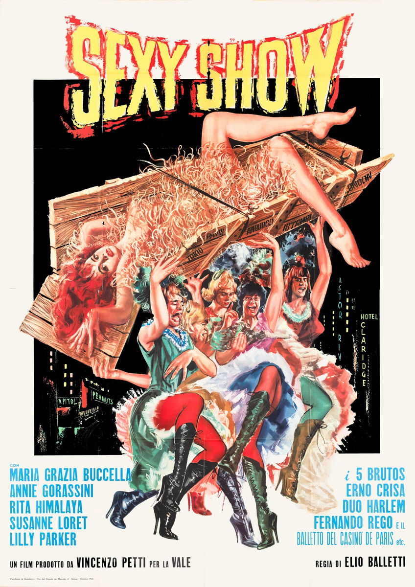 Carosello di notte - Manifesto 1