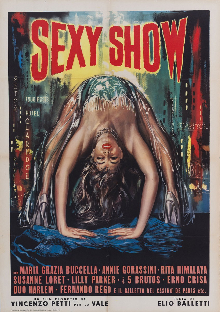 Poster 2 for the film Sexy Show (1964)