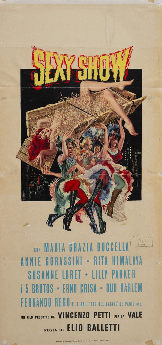 Sexy Show - Lobby Card 1