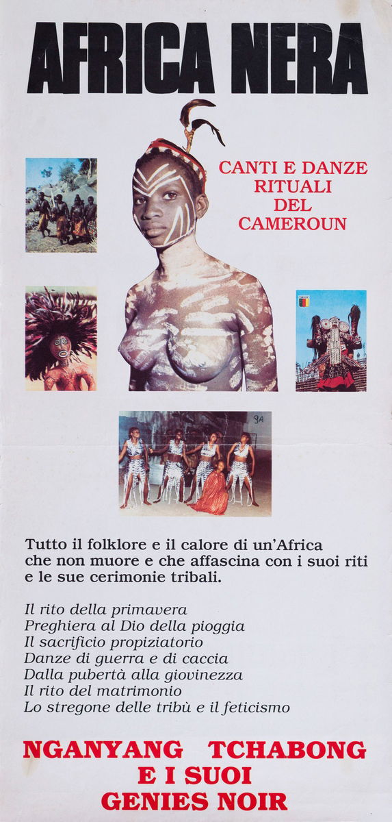 Africa nera - Locandina 1