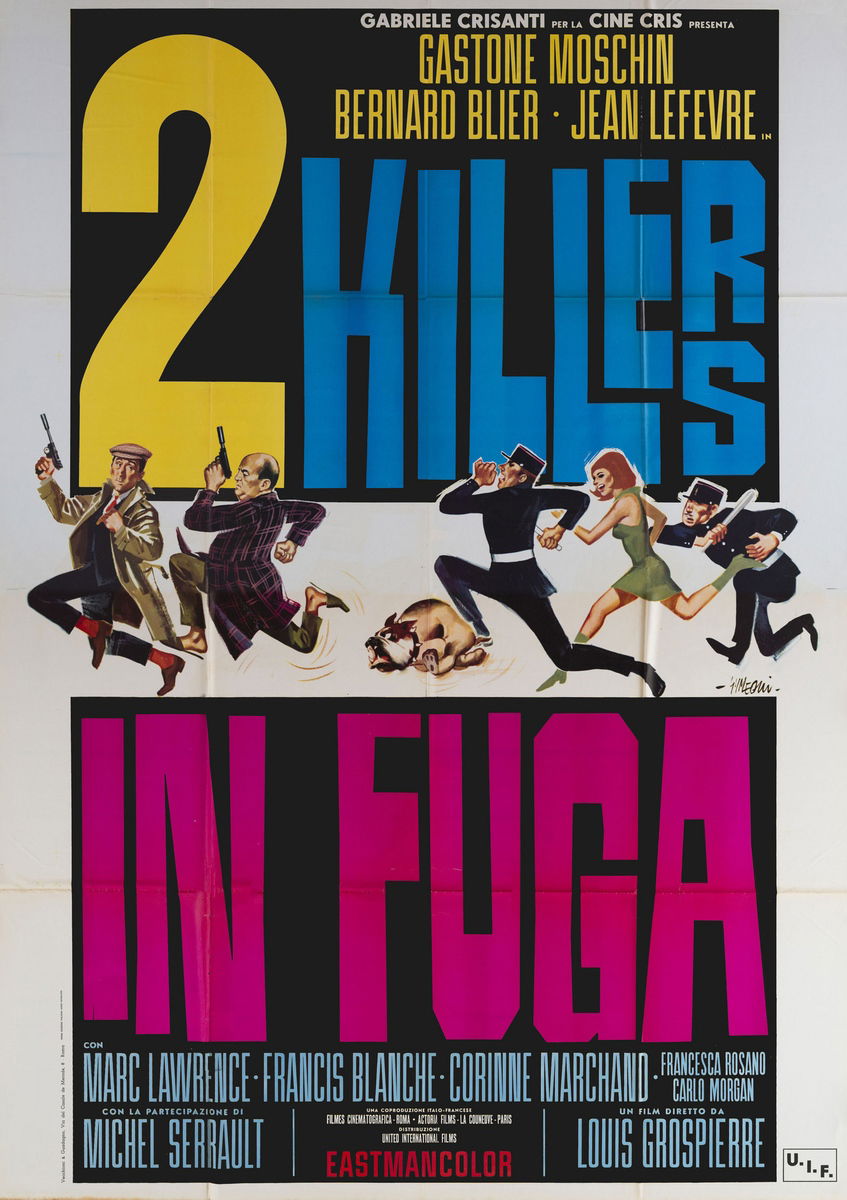 Due killers in fuga - Manifesto 1