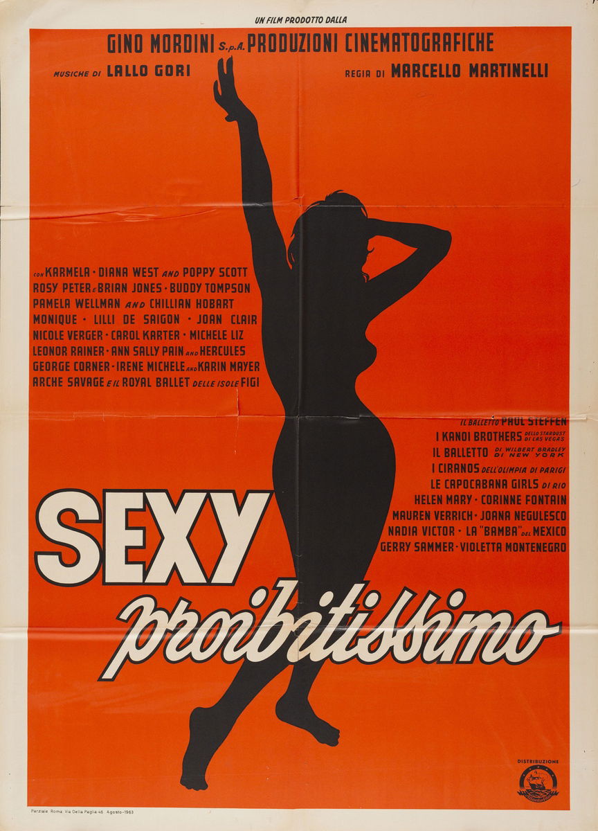 Sexy proibitissimo - Manifesto 1