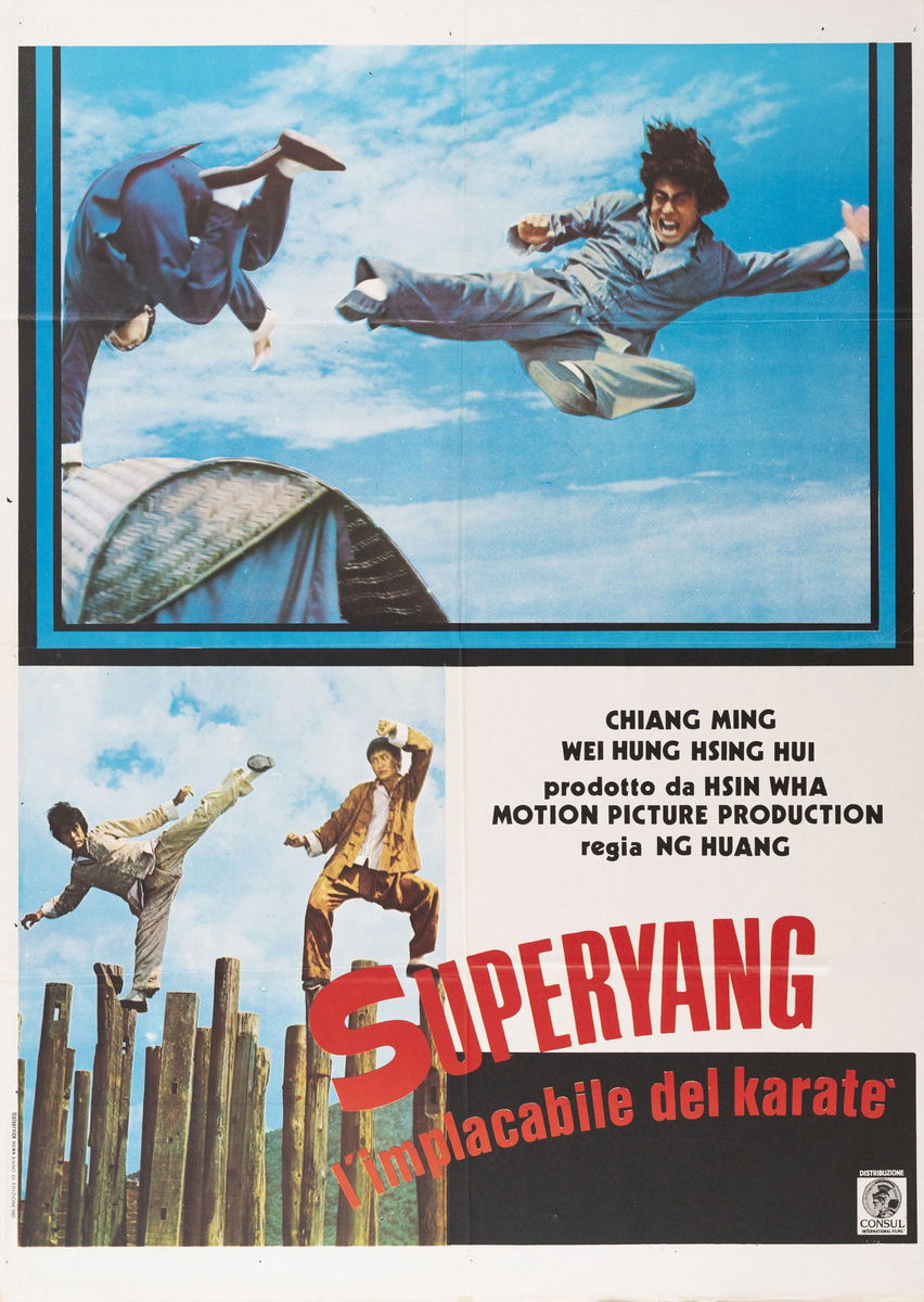 Yang l'implacabile del karatè - Manifesto 1