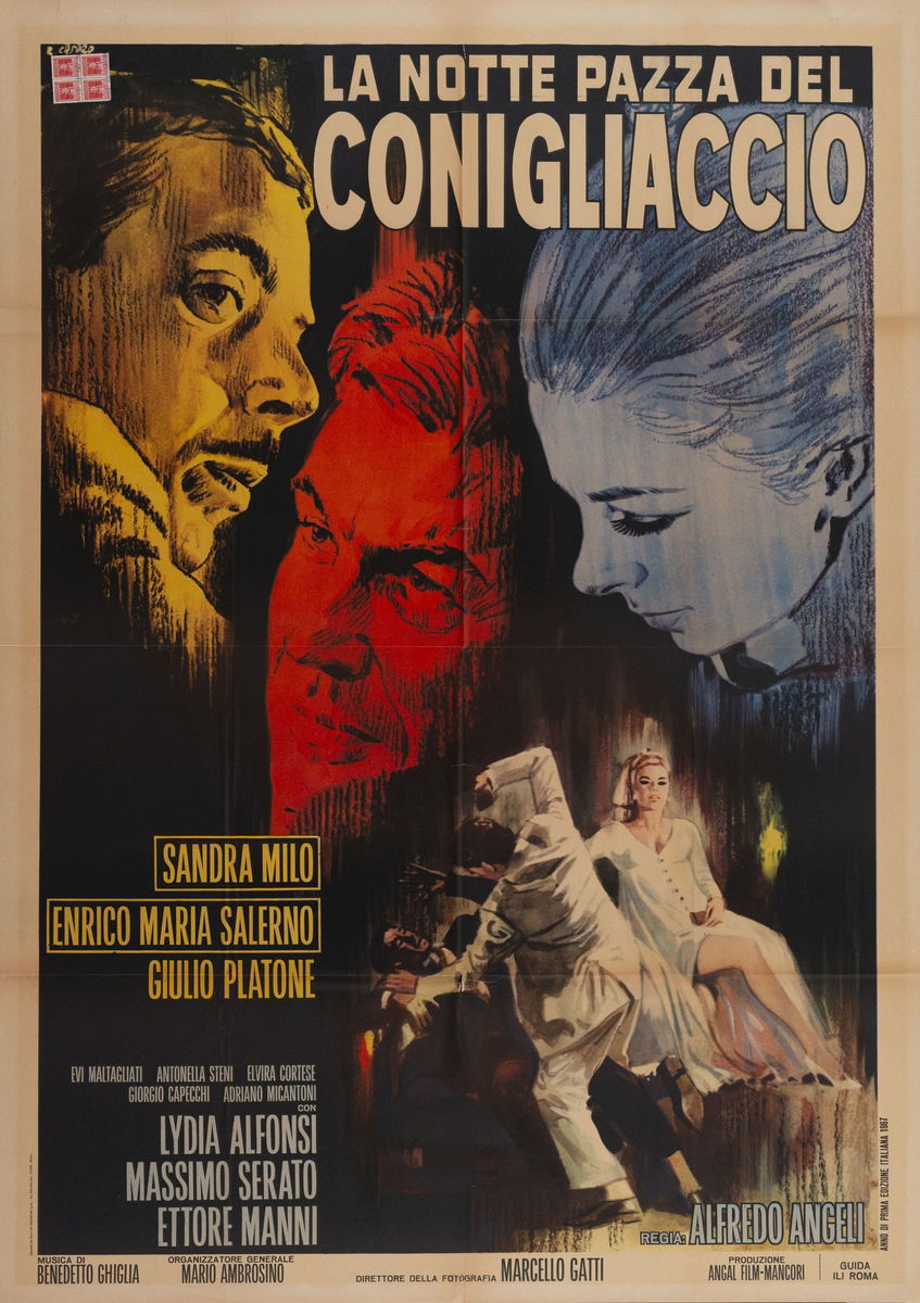 La notte pazza del conigliaccio - Manifesto 1