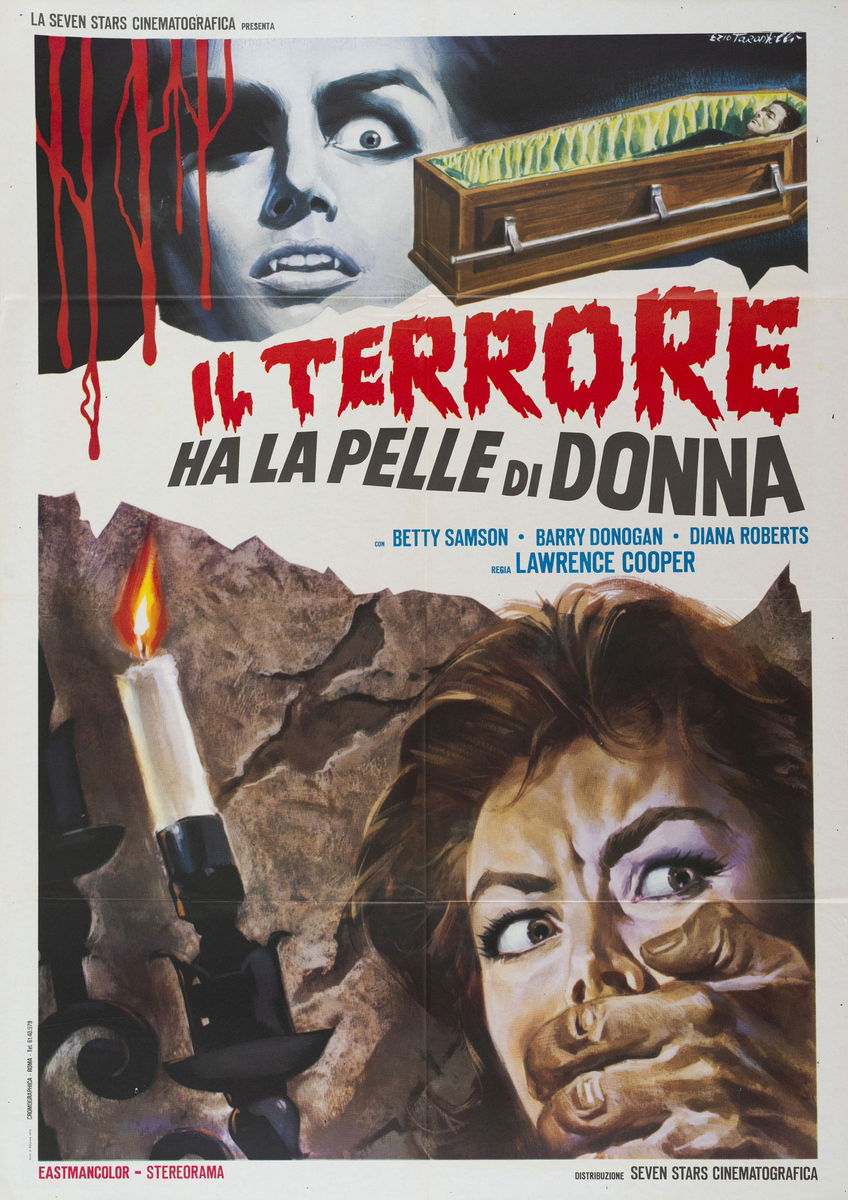 Il terrore ha la pelle di donna - Manifesto 1