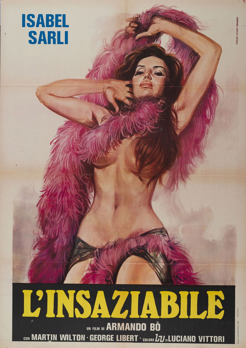 L'insaziabile - Manifesto 1